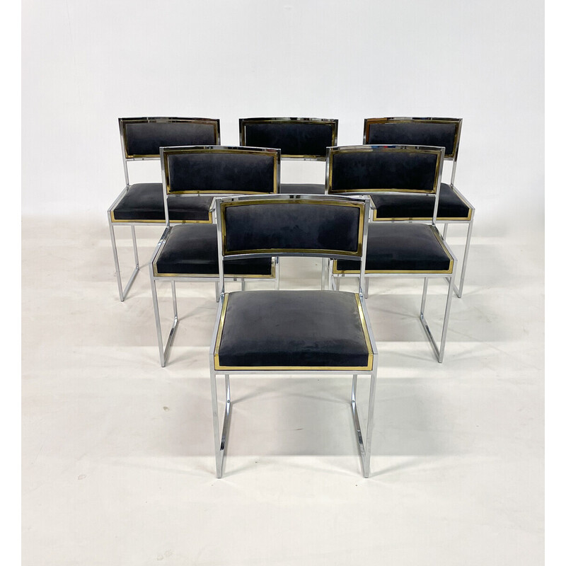 Set of 6 vintage chairs, Italy 1970