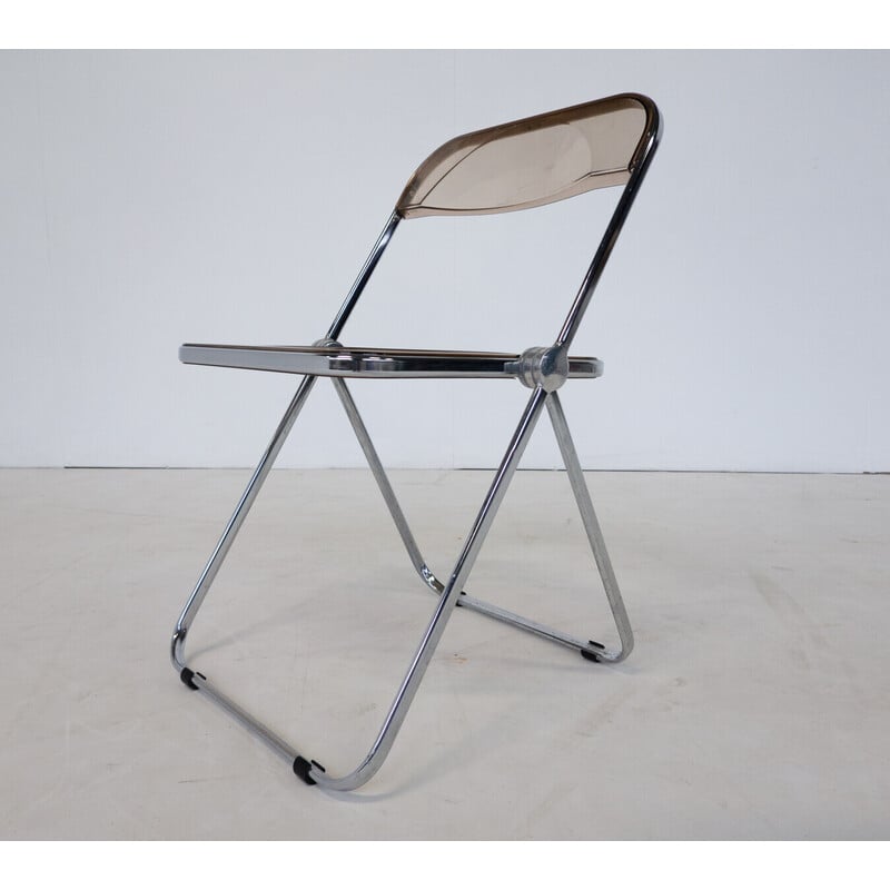 Vintage plia chair by Giancarlo Piretti for Anonima Castelli, Italy 1967