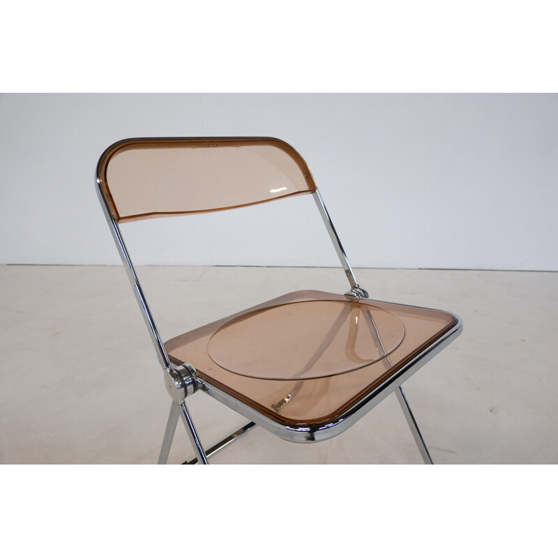 Vintage plia chair by Giancarlo Piretti for Anonima Castelli, Italy 1967