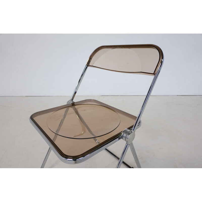 Vintage plia chair by Giancarlo Piretti for Anonima Castelli, Italy 1967