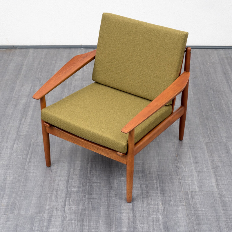 Teak armchair Danish design - 1960s 