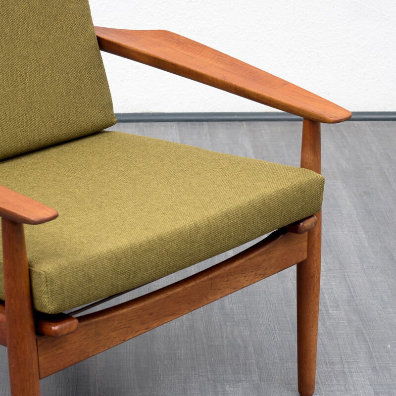 Teak armchair Danish design - 1960s 