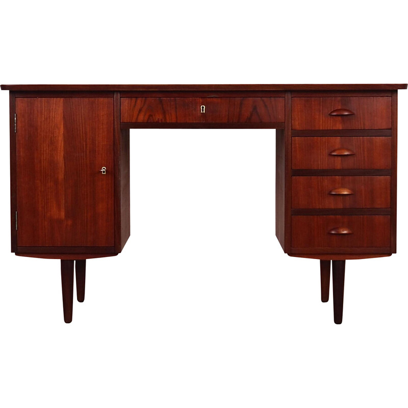 Vintage teak desk, Denmark 1970s