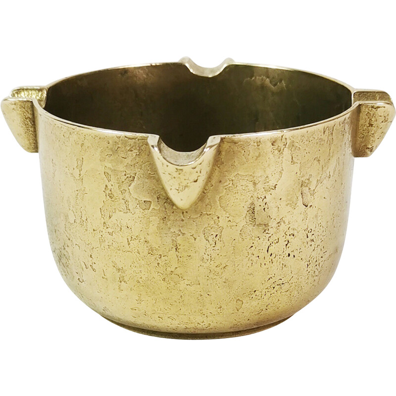 Vintage brass ashtray, Sweden 1950