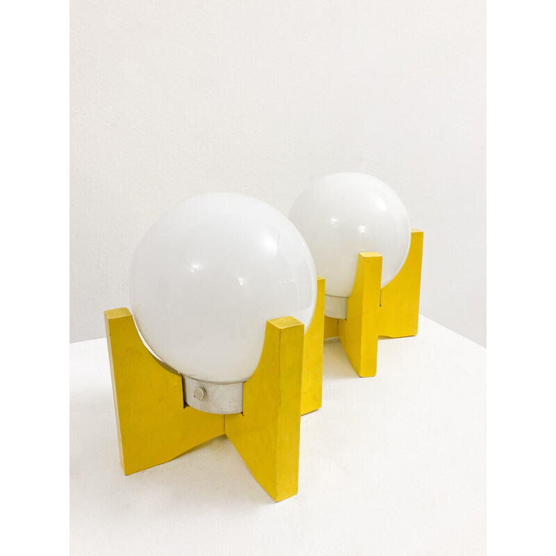 Pair of mid-century table lamps
