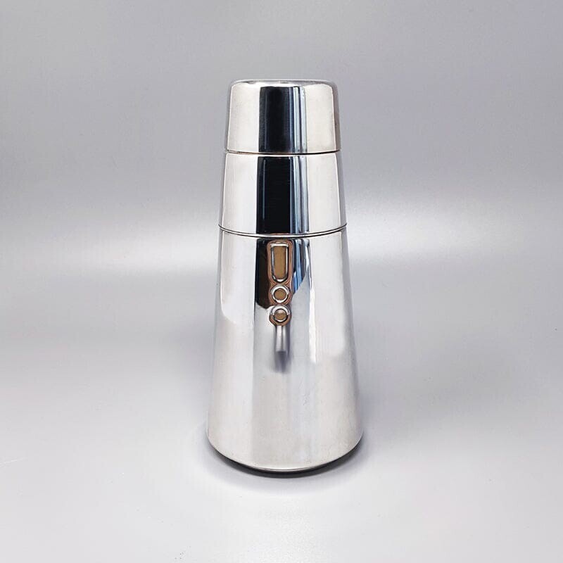 Vintage cocktail shaker in silver plated by Laras, Italy 1960s