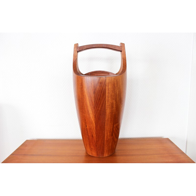 Ice bucket in teak, Jens QUISTGAARD - 1960s