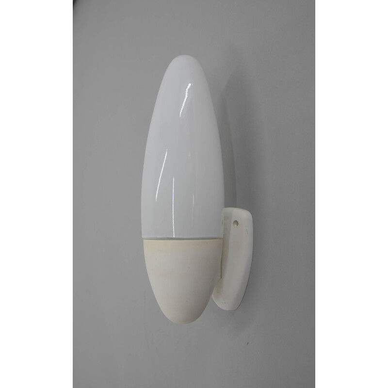 Vintage space age bakélite wall lamp, Czechoslovakia 1960