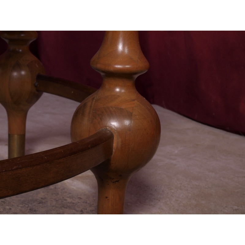 Vintage wooden coffee table, Denmark 1920-1940s