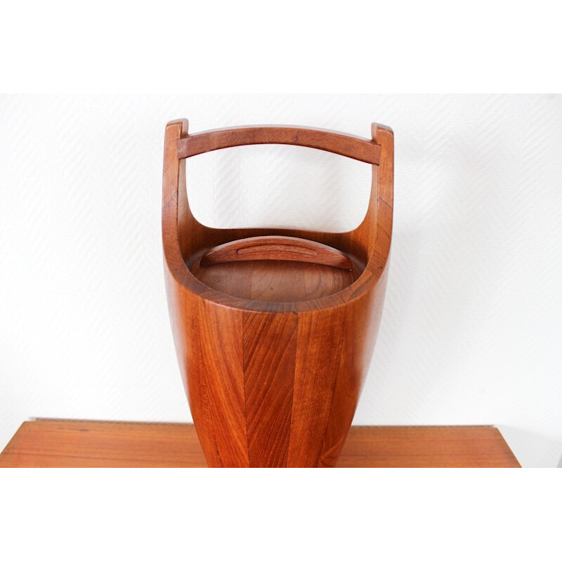 Ice bucket in teak, Jens QUISTGAARD - 1960s