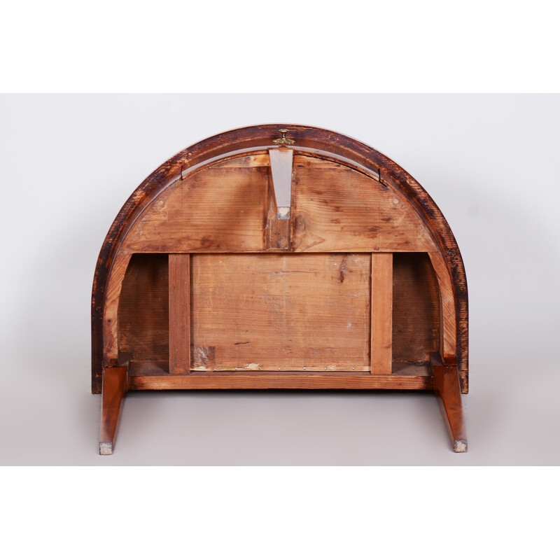 Mesa lateral de nogueira Vintage, Czechia 1820