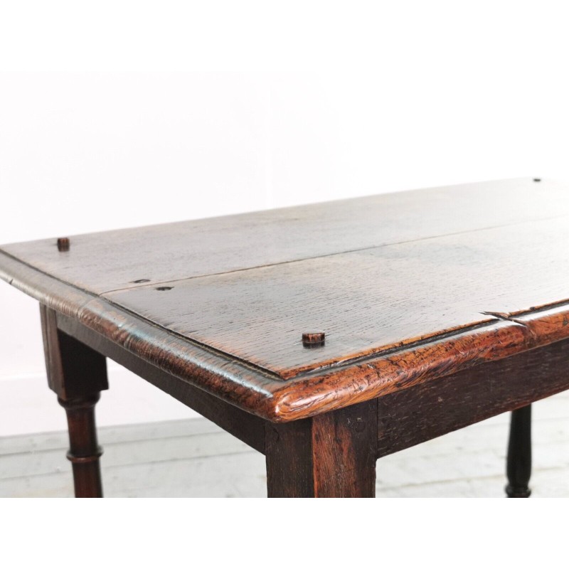 Mesa lateral de carvalho Vintage