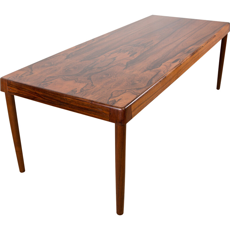 Vintage rosewood coffee table by Niels Otto Moller for J.L. Mollers, Denmark 1960