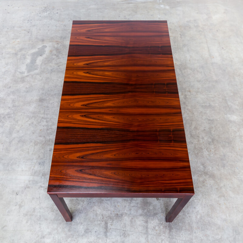 Rosewood extandable dining table by Rudolf Glatzel for V-form - 1970s