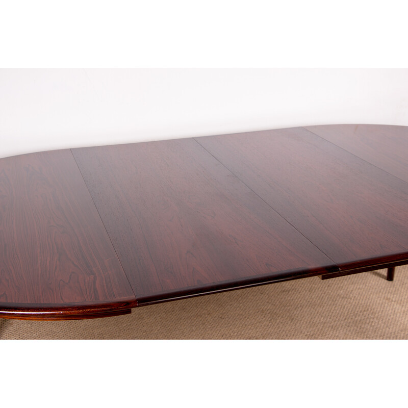 Vintage rosewood table model 55 by Arne Vodder for Sibast, Denmark 1958