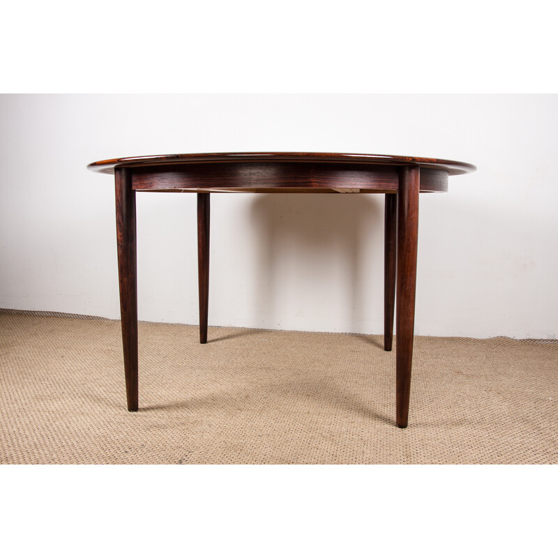 Vintage rosewood table model 55 by Arne Vodder for Sibast, Denmark 1958