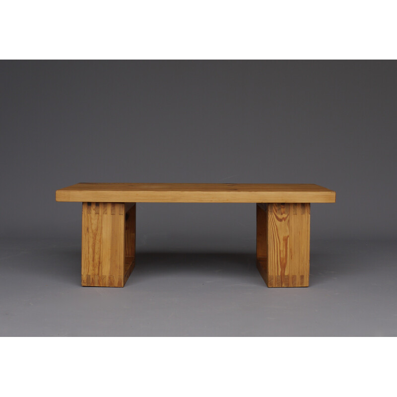 Vintage coffee table by Ate van Apeldoorn for Houtwerk Hattem, 1970s