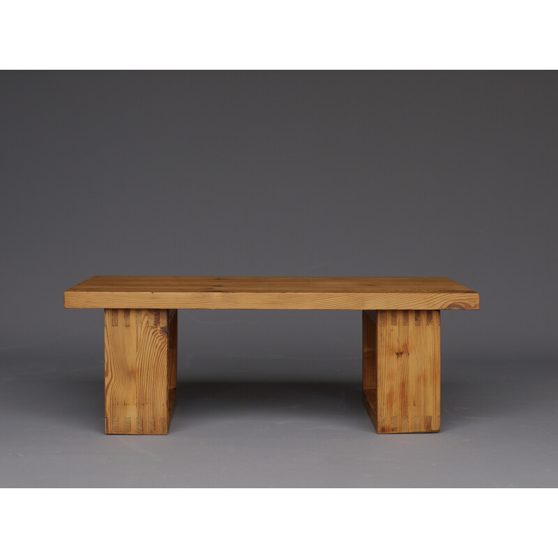 Vintage coffee table by Ate van Apeldoorn for Houtwerk Hattem, 1970s