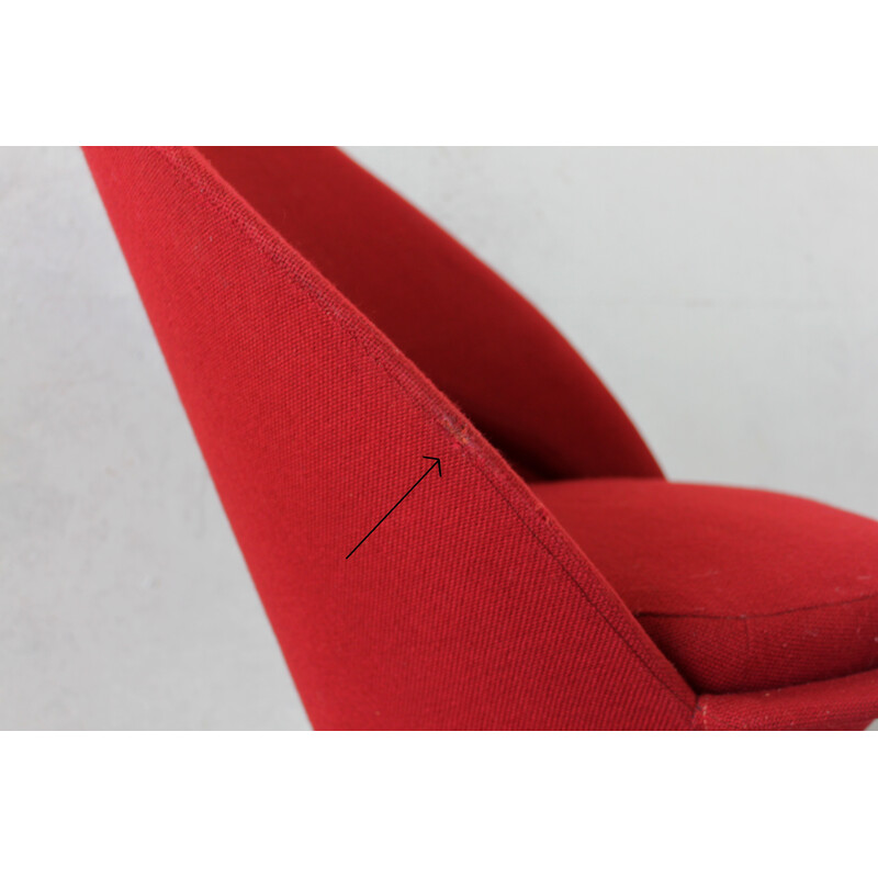 Coppia di sedie vintage Cone di Verner Panton per Plus Linje, Danimarca