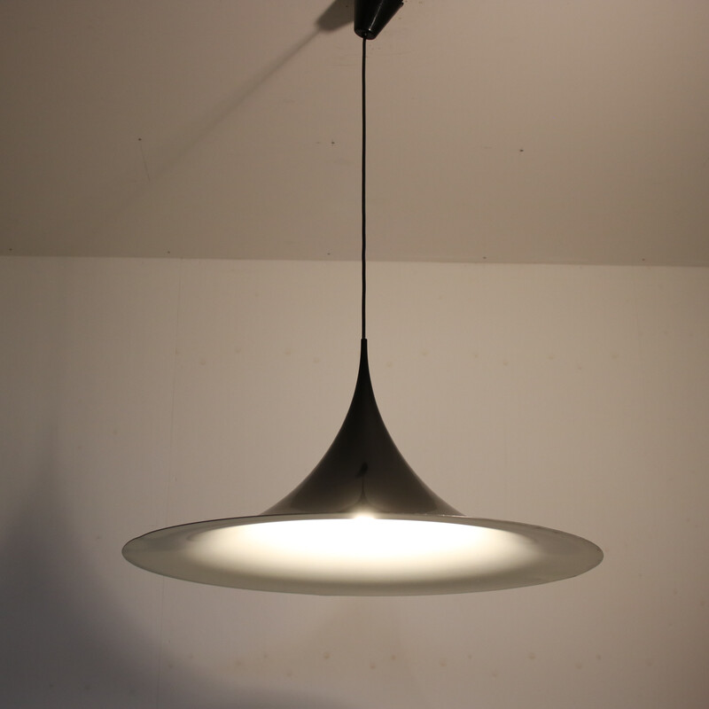 Vintage "Semi" hanglamp van Claus Bonderup en Torsten Thorup voor Fog en Morup, Denemarken 1960
