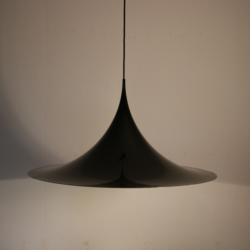 Vintage “Semi” pendant lamp by Claus Bonderup and Torsten Thorup for Fog and Morup, Denmark 1960s