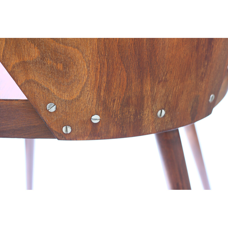 Oak OSwal Haerdtl Chair Ton edition - 1960s