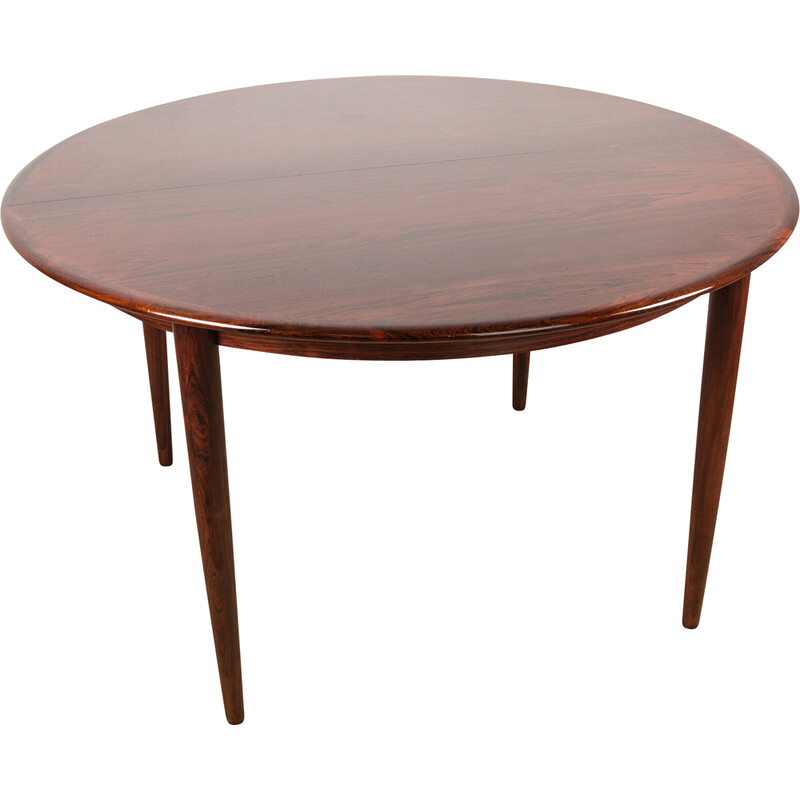 Vintage rosewood table model 55 by Arne Vodder for Sibast, Denmark 1958