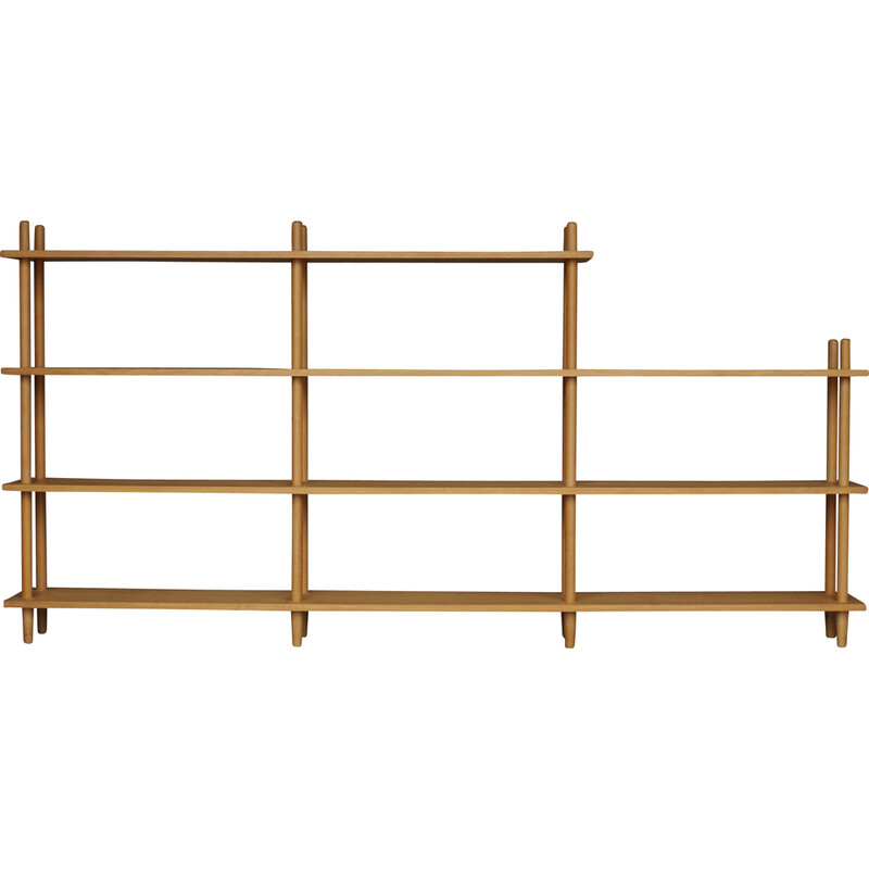 Vintage Stokke bookcase by W Lutjens for Gouda den Boer, 1960s