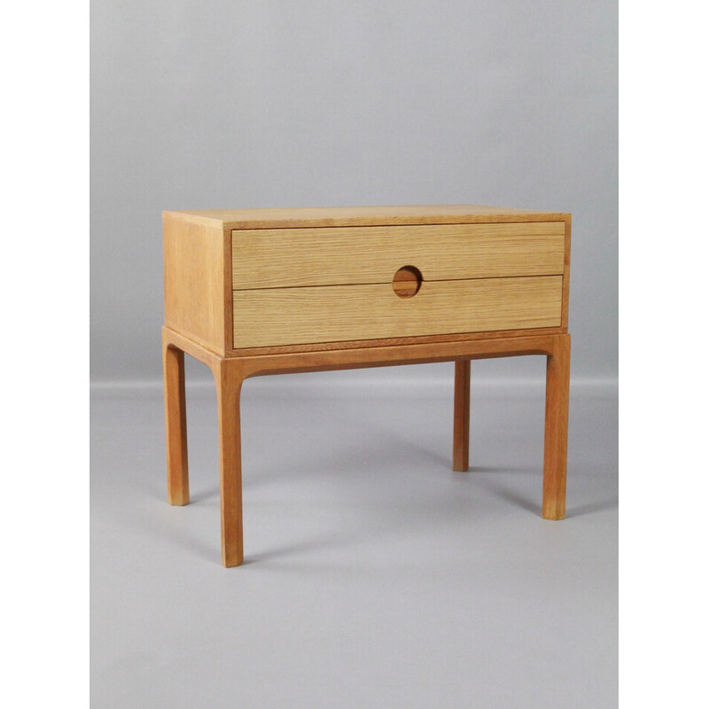 Commode vintage en bois de chêne modèle "384" par Aksel Kjersgaard pour Aksel Kjersgaard, Danemark 1960