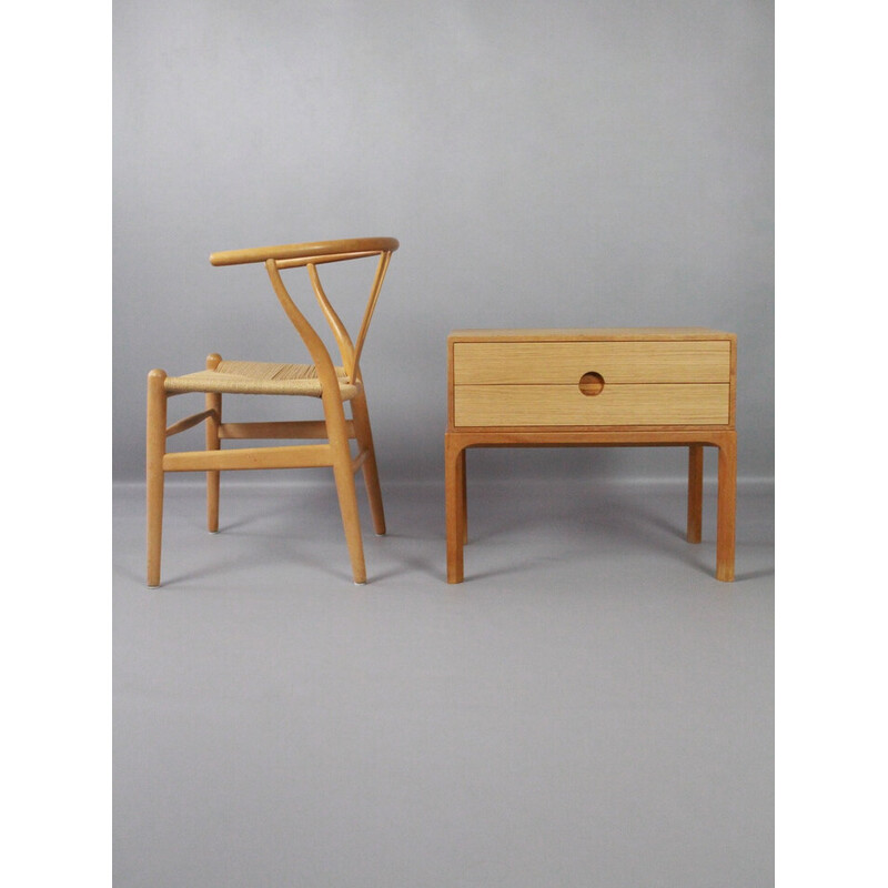 Commode vintage en bois de chêne modèle "384" par Aksel Kjersgaard pour Aksel Kjersgaard, Danemark 1960