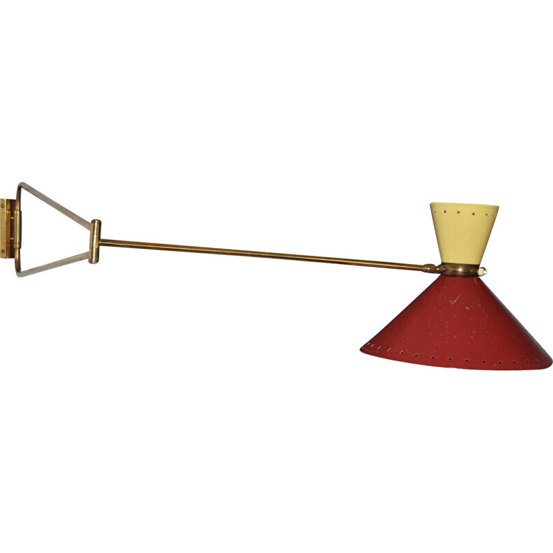 Wall lamp René Mathieu For Lunel - 1960s