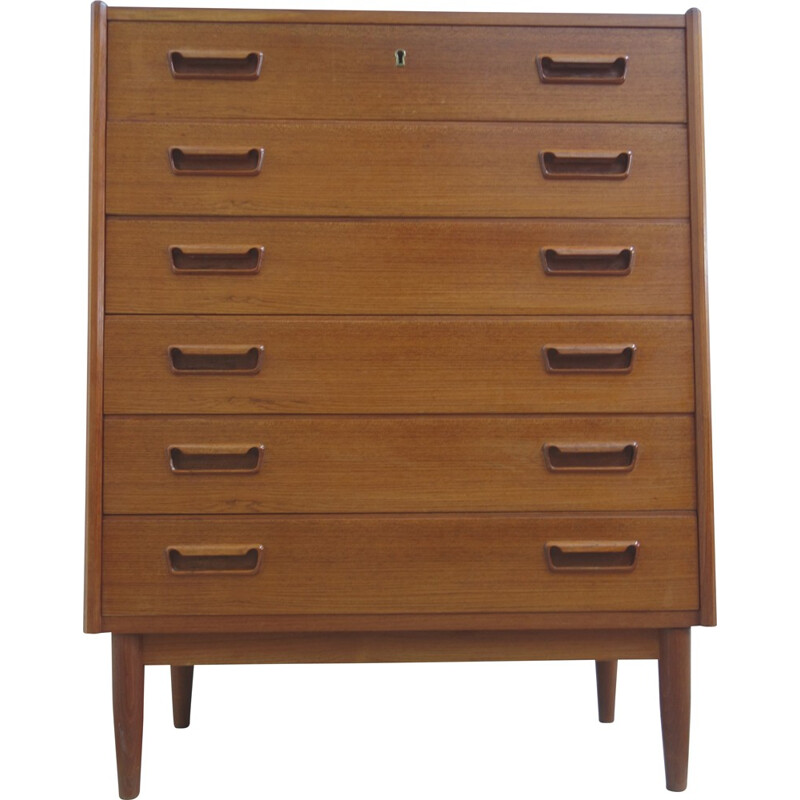 Danish teak chest of drawers - 1960s