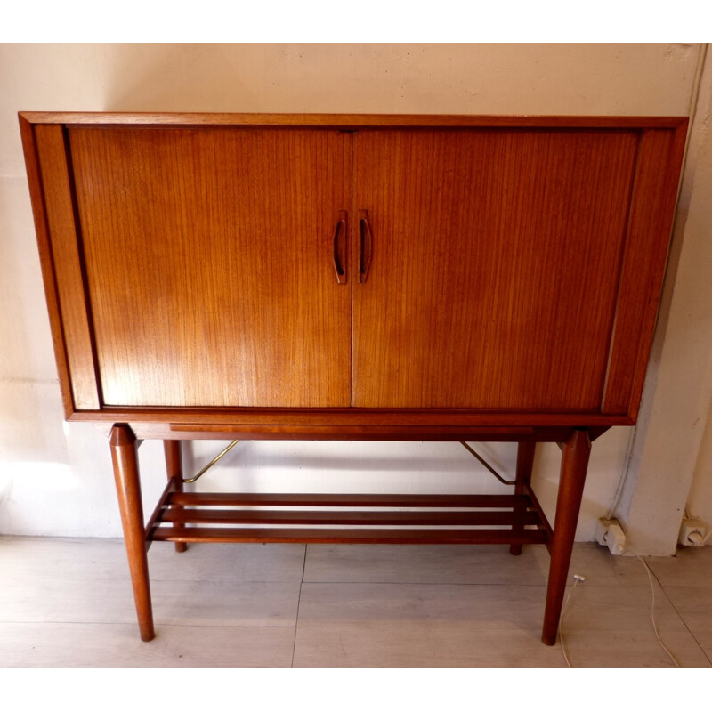 Vintage Scandinavian teak cocktail cabinet - 1950s