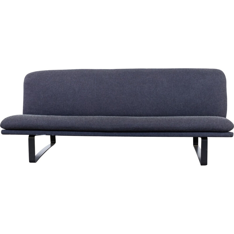 683 grey woolen by Kho Liang Ie sofa for Artifort - 1960s