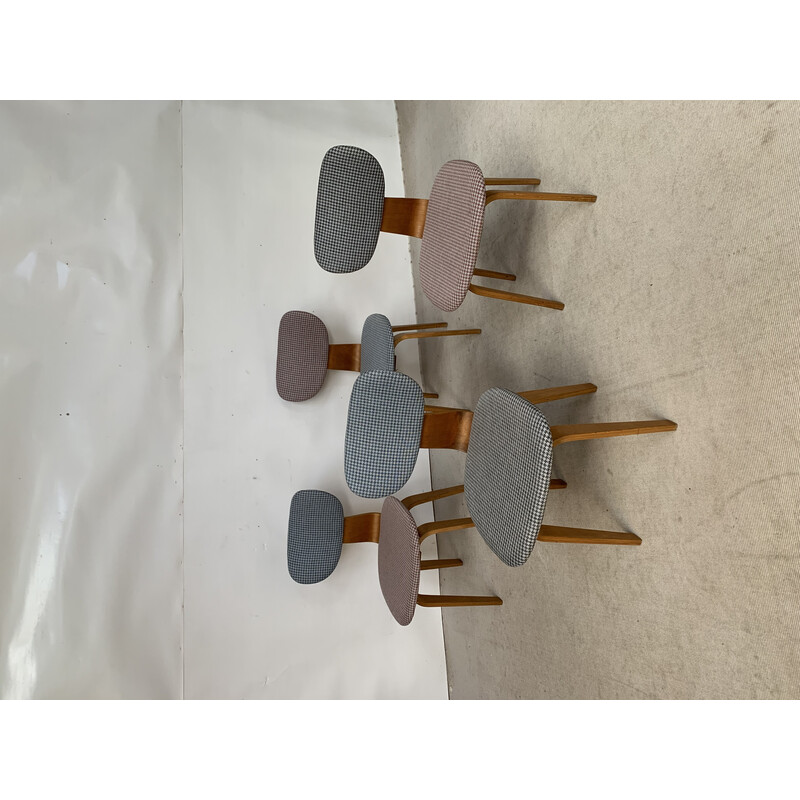 Conjunto de 4 cadeiras vintage por Cees Braakman para Pastoe, 1960