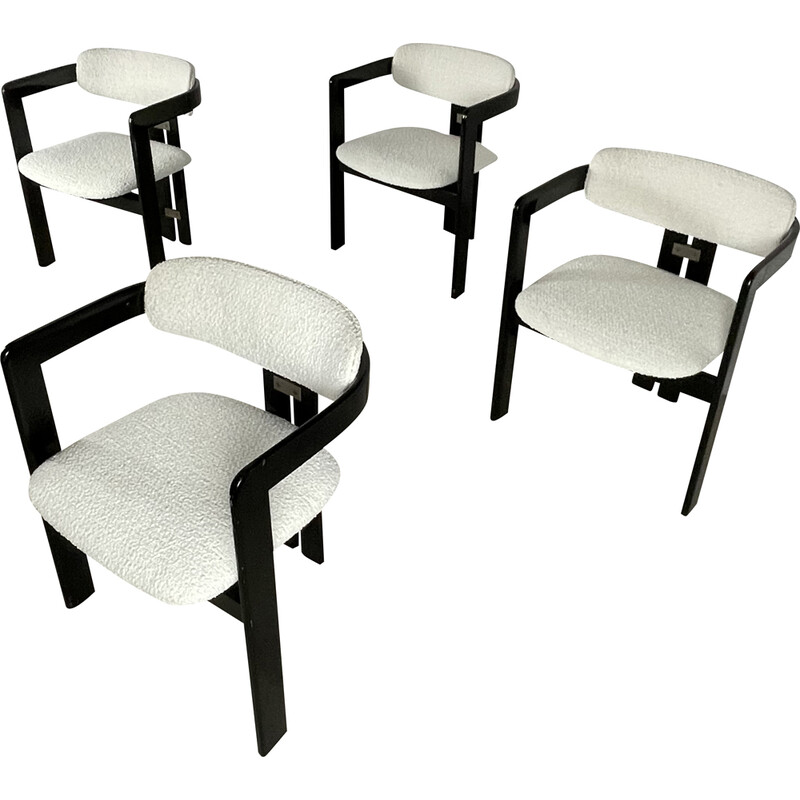 Set van 4 vintage Pamplona fauteuils van Augusto Savini, 1970