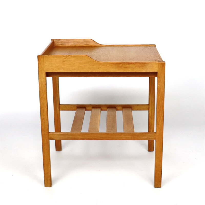 Vintage oakwood night stand by Bertil Fridhagen for Bodafors, 1960