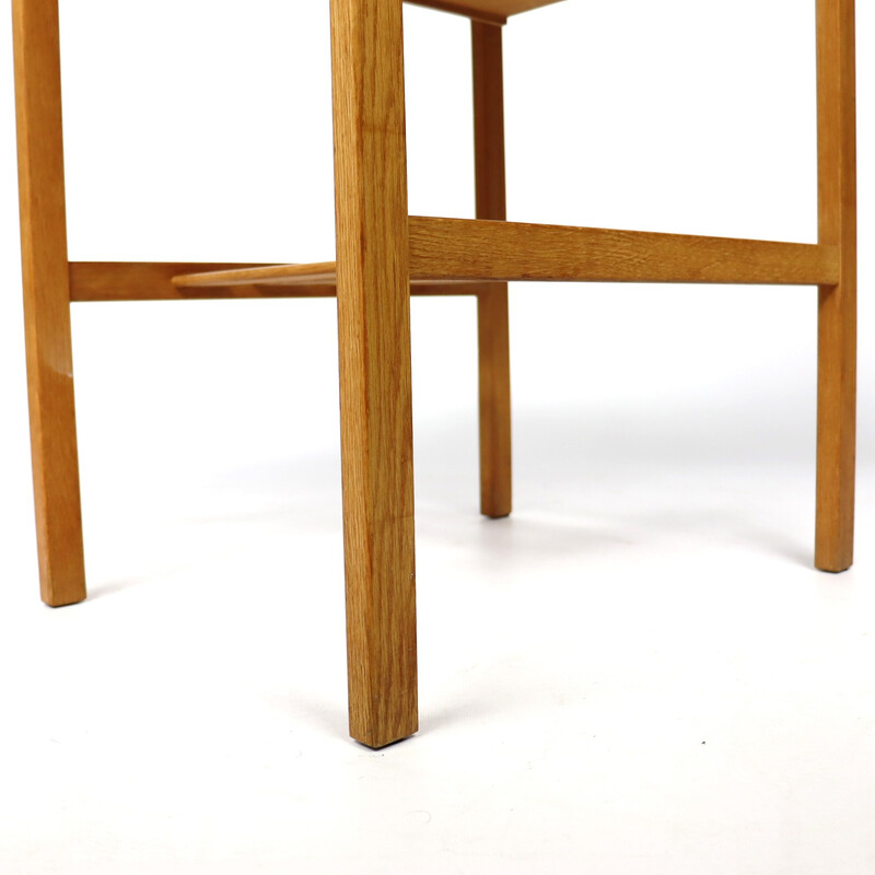 Vintage oakwood night stand by Bertil Fridhagen for Bodafors, 1960