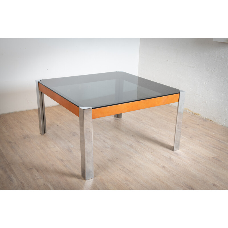 Vintage rectangular table by Guido Faleschini for Mariani, Italy 1970