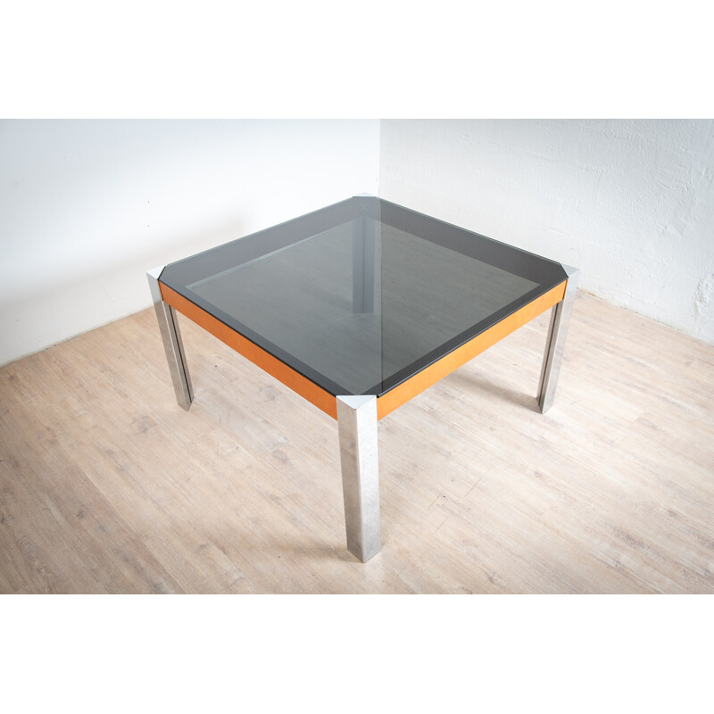 Vintage rectangular table by Guido Faleschini for Mariani, Italy 1970