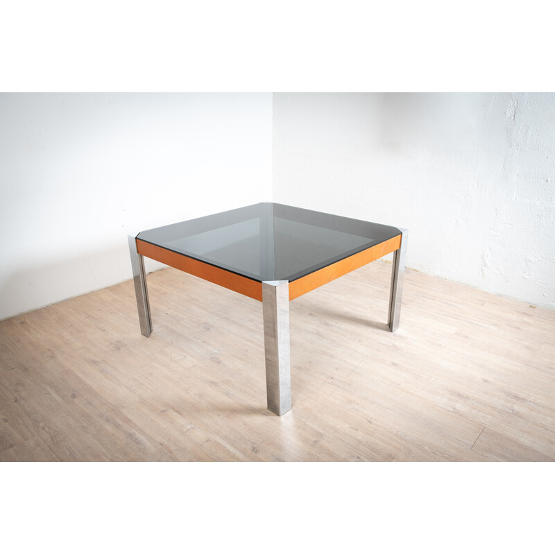 Vintage rectangular table by Guido Faleschini for Mariani, Italy 1970