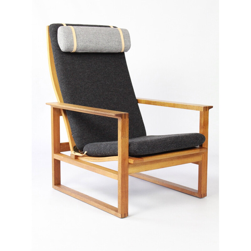 Vintage model Bm 2254 armchair by Borge Mogensen for Fredericia, Denmark 1960s