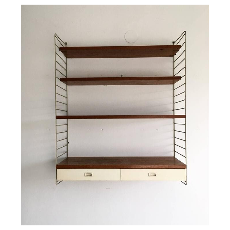 Small shelving system by Nils Nisse Strinning for String Furniture - 1960s