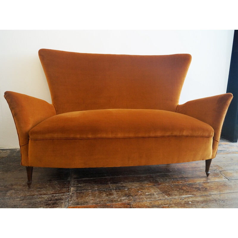 Two-seat  Italian sofa - 1950s