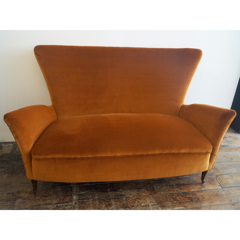 Two-seat  Italian sofa - 1950s