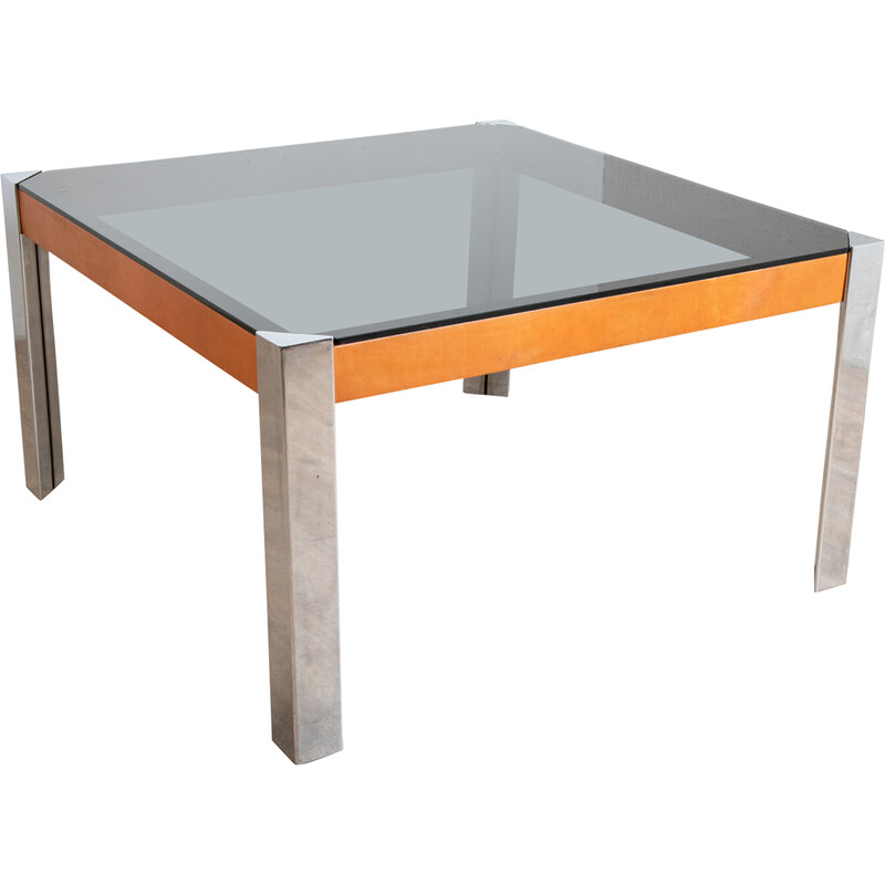 Vintage rectangular table by Guido Faleschini for Mariani, Italy 1970