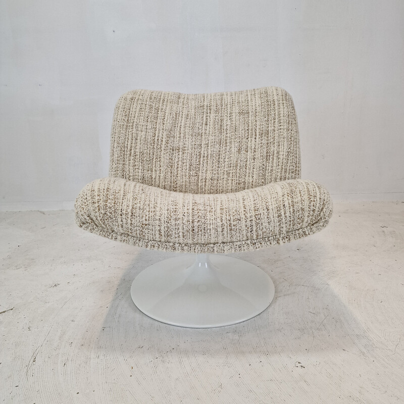 Fauteuil lounge vintage modèle 504 par Geoffrey Harcourt pour Artifort, 1970