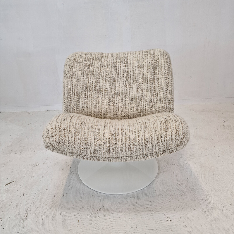 Fauteuil lounge vintage modèle 504 par Geoffrey Harcourt pour Artifort, 1970