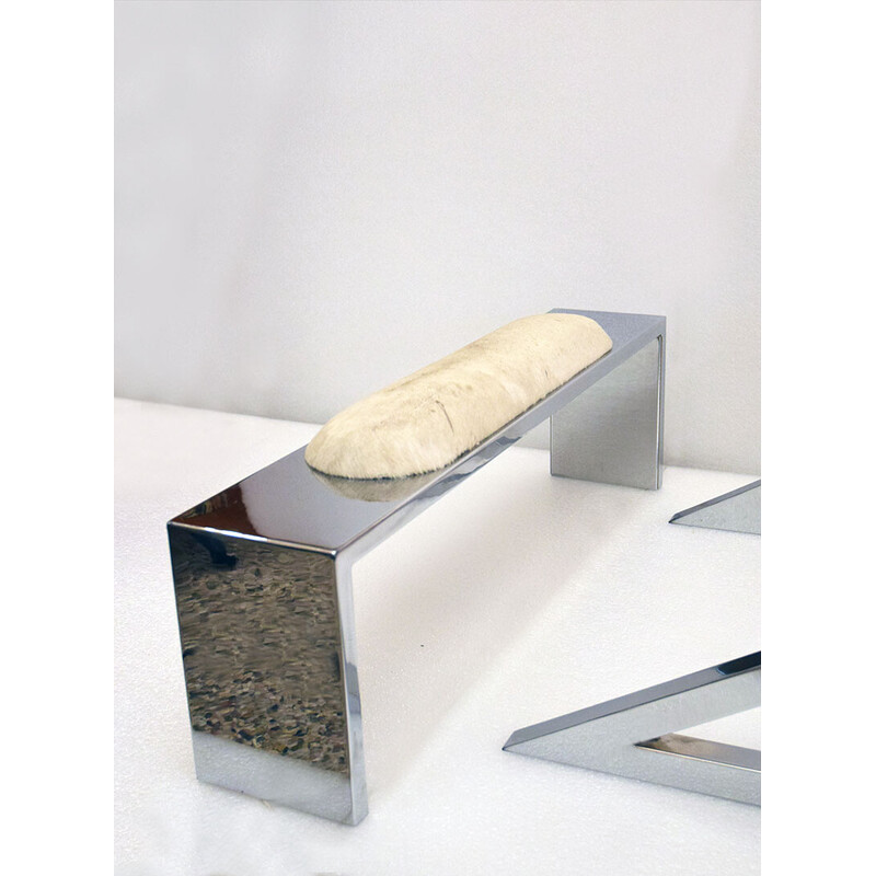 Vintage-Sessel mit Ottomane Mies von Archizoom für Poltronova, 1960