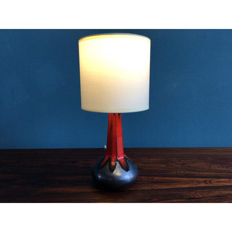 Lampe de table vintage danoise par Ole Christensen - 1960